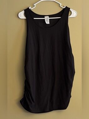Black Women's Maternity Tank Top